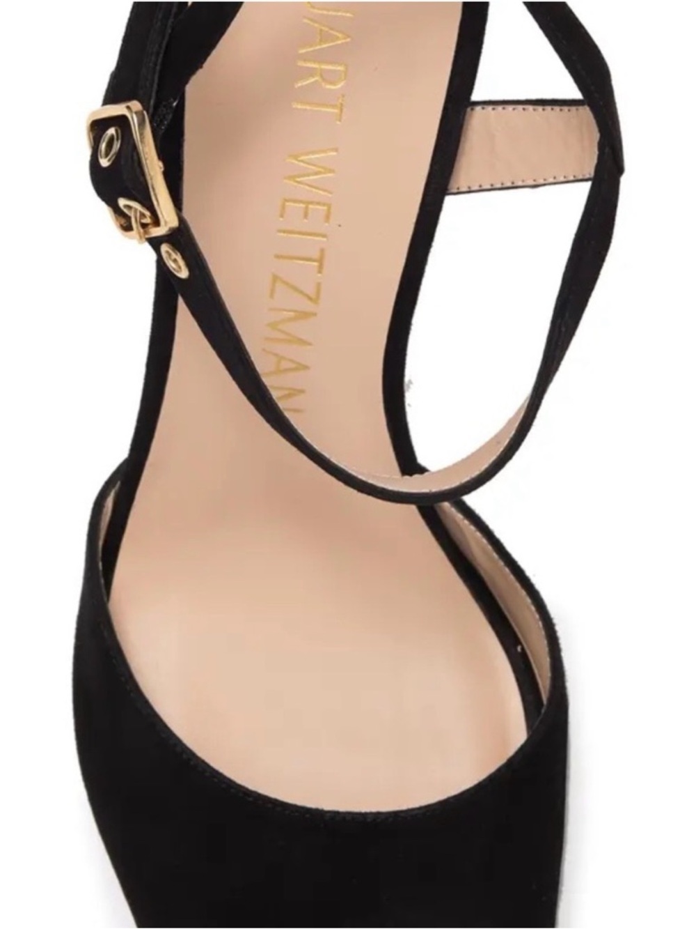 Stuart Weitzman Black Suede Ryder 95
Platform Sandal - Picture 4 of 10